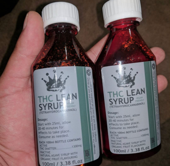 1300mg THC Lean Syrup